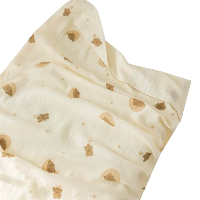 Monochrome Muslin Baby Blanket