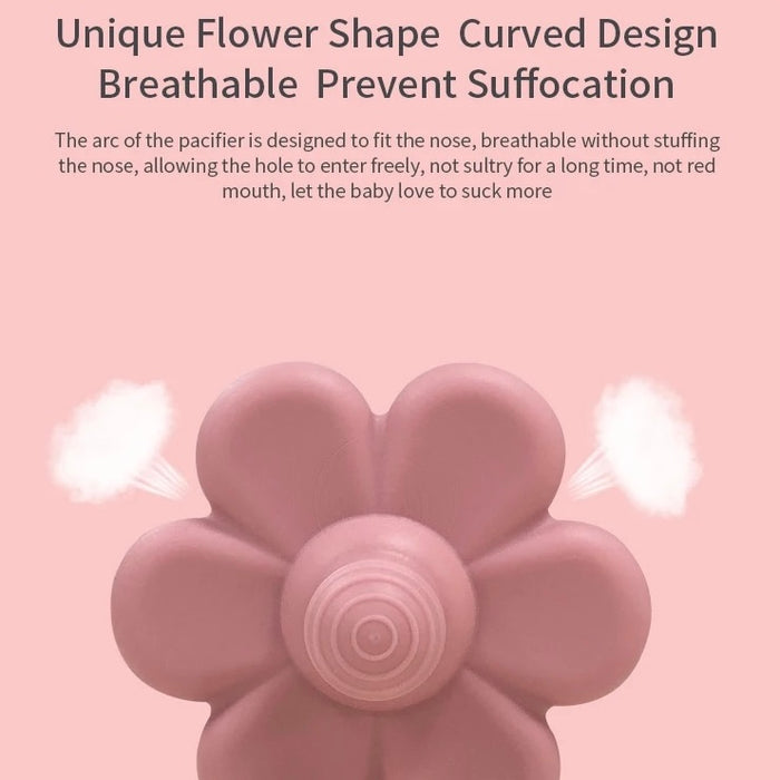 Silicone Flower Pacifier