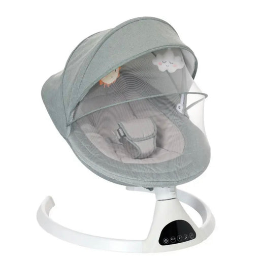 Electric Baby Rocking Bassinet With Music Box